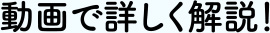 動画で詳しく解説！